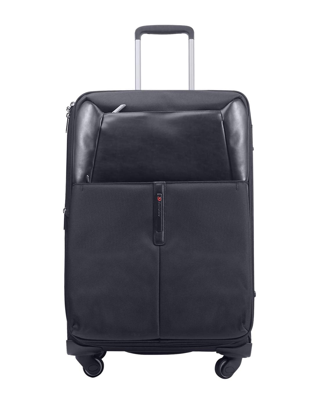 Echolac Madison Medium Black Soft Sided Cabin Suitcase Trolley 55cm (CT350) Echolac New